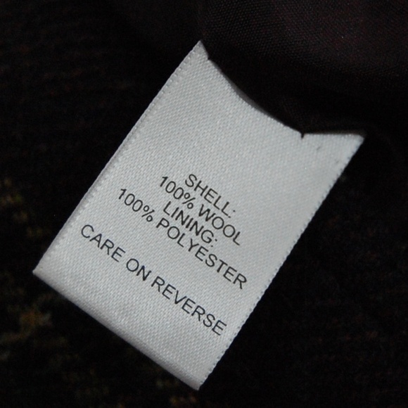 Talbots 100% Wool Plaid Jacket / Blazer - Picture 8 of 8